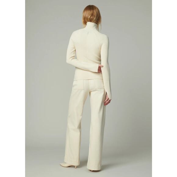 Joe's Jeans The Palmer Turtleneck - Milk NWT SIZE XS M - Picture 7 of 7